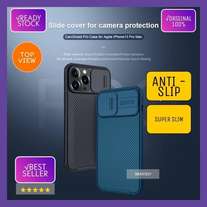 Jual Case iPhone 13 Pro Max / 13 Pro / 13 Nillkin CamShield Pro Casing ...