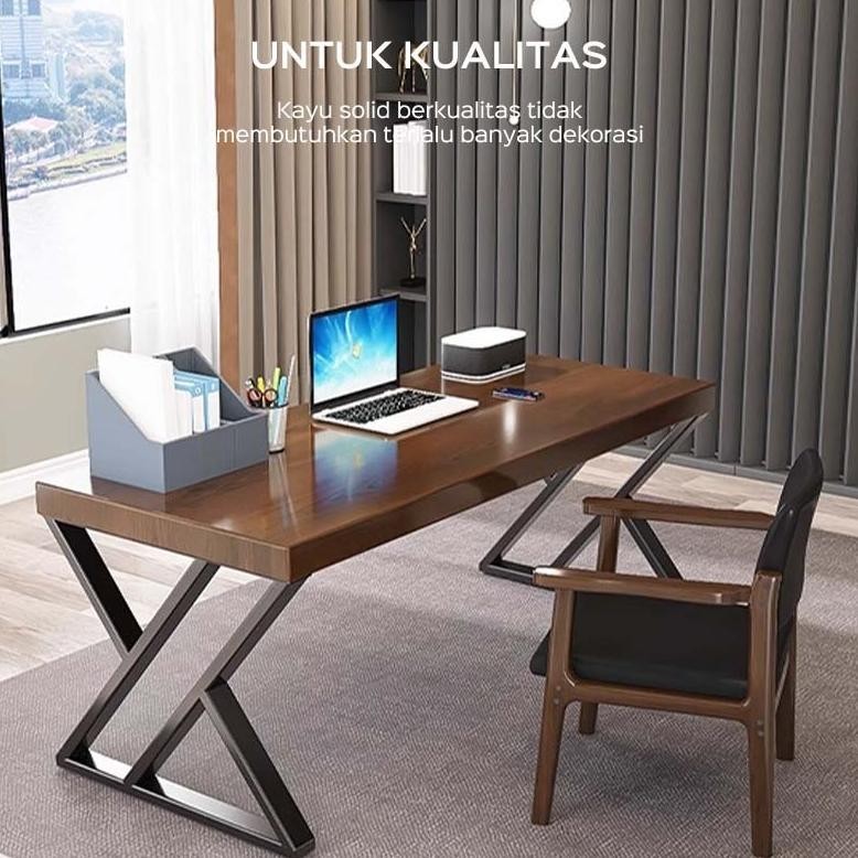 Jual Meja Tulis / Meja Belajar / Meja Kantor minimalis / Meja Kayu ...