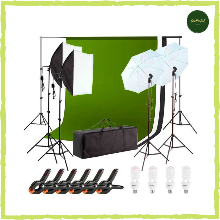 Jual Paket Photo Shoot Portrait Foto Studio Day Lighting Kit with ...