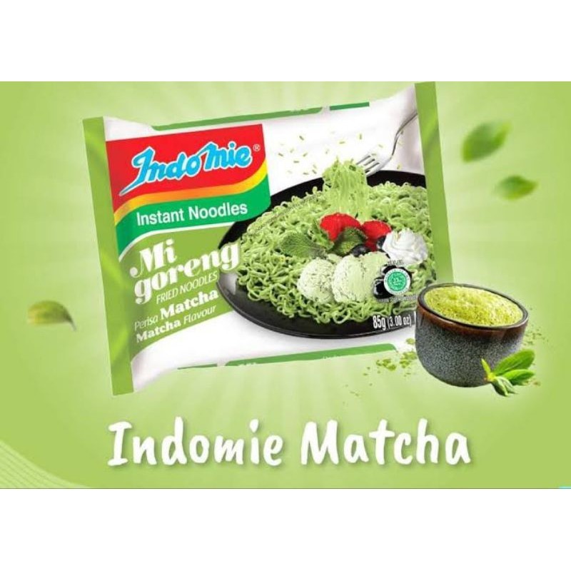 Jual Indomie mie goreng rasa matcha mie hijau sehat | Shopee Indonesia