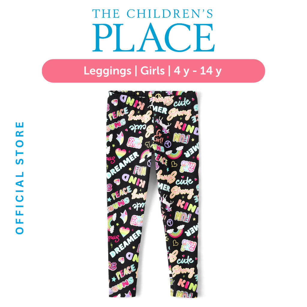 Girls Print Leggings - Celana Panjang Anak Perempuan