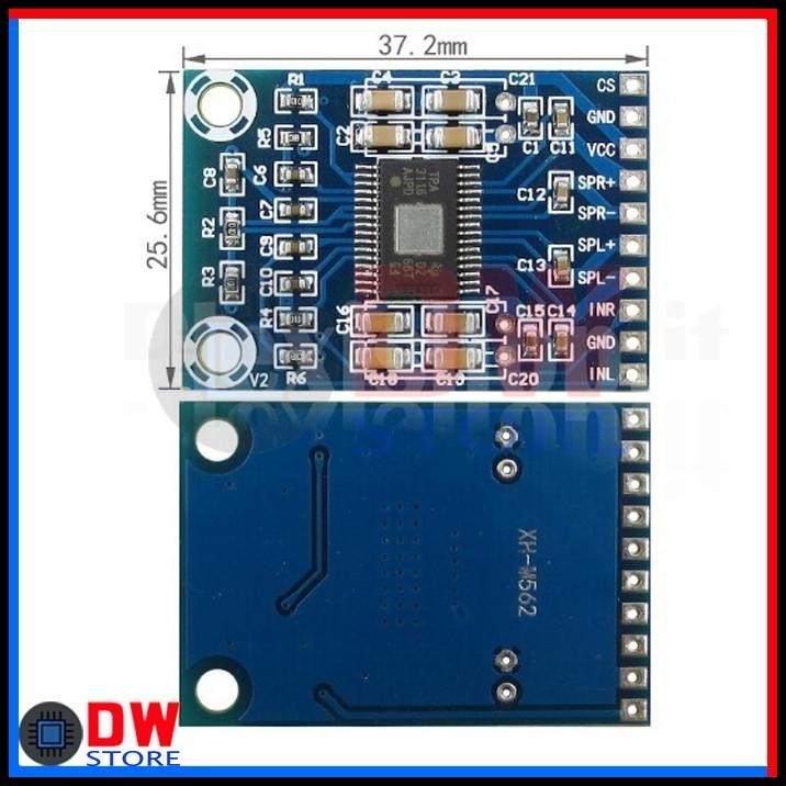 Jual TERMURAH XH-M562 100W 2X50W MINI STEREO POWER AMPLIFIER PCB