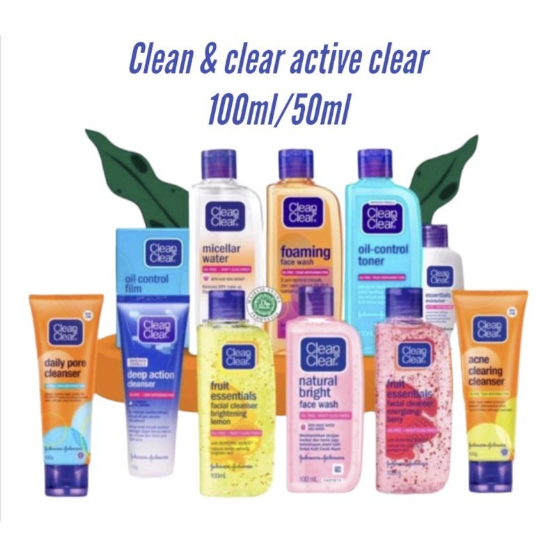 Jual Clean & clear natural bright face wash 100ml | Shopee Indonesia