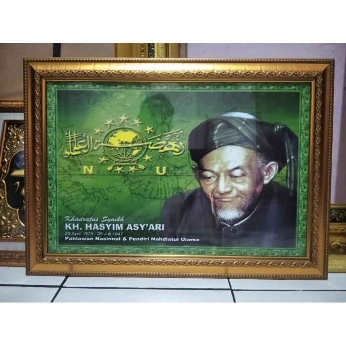 Jual Poster Kh Hasyim Ashari Nu 55X40 | Shopee Indonesia