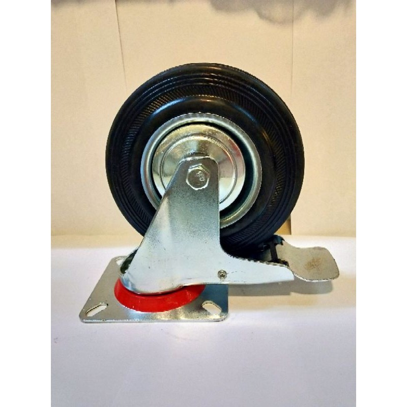 Jual Roda Troli 3 inch - 4 inch bahan karet RHJ-TW | Shopee Indonesia