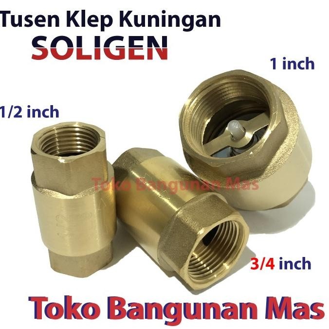 Jual RESTOK TUSEN KLEP 3/4