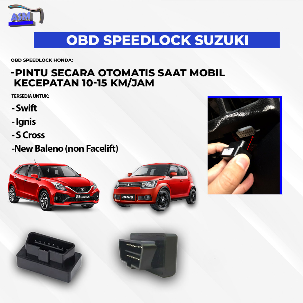 Jual OBD Speedlock / Pengunci MobilOtomatis Suzuki Ertiga type GX 2013 ...