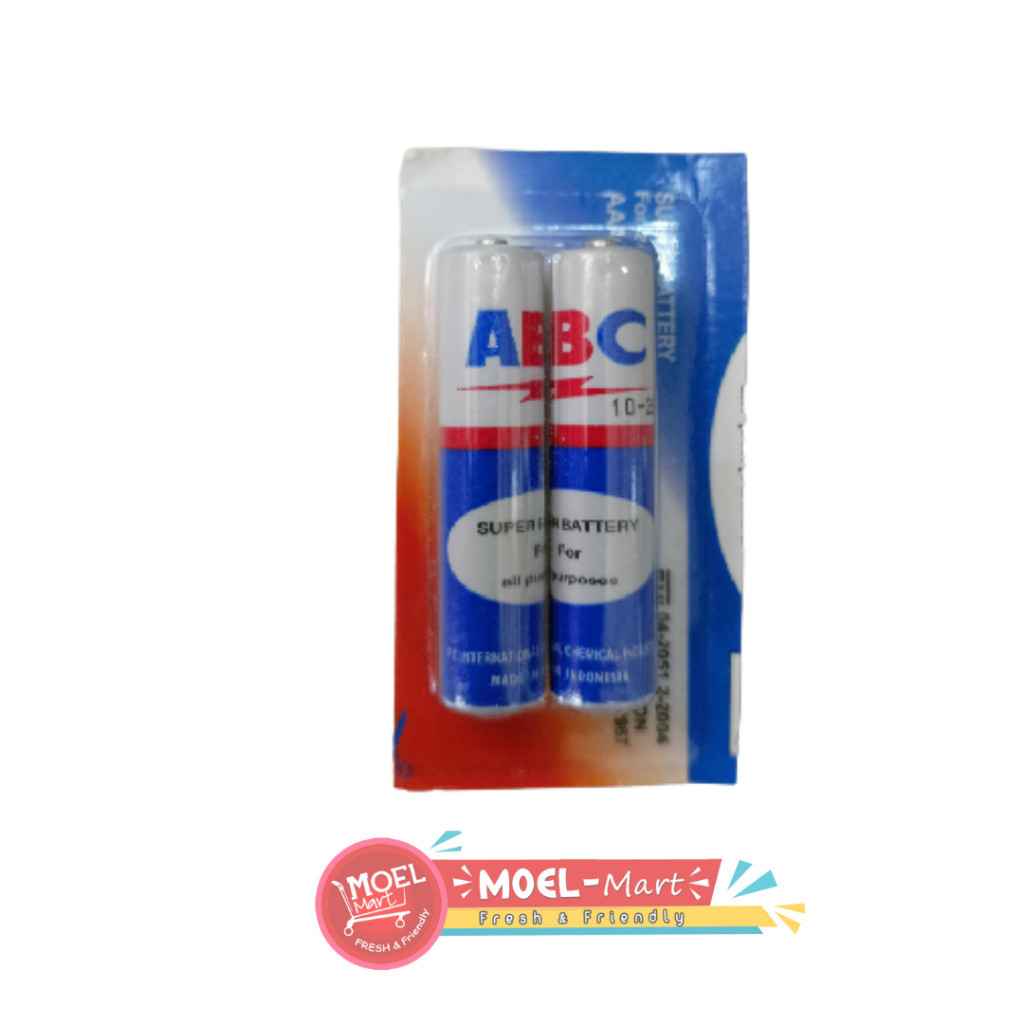 Jual ABC BATERAI UM4 RO3 BIRU 2'S | Shopee Indonesia