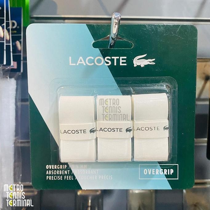 Jual Lacoste 3X Overgrip ( 3X Grip Raket Tenis ) | Shopee Indonesia