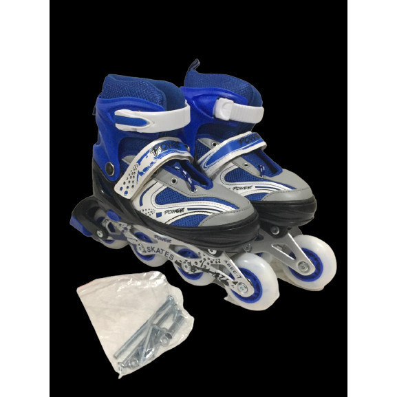 Jual SEPATU RODA ANAK ANAK INLINE BAJAI WARNA BIRU ORIGINAL BEST ...
