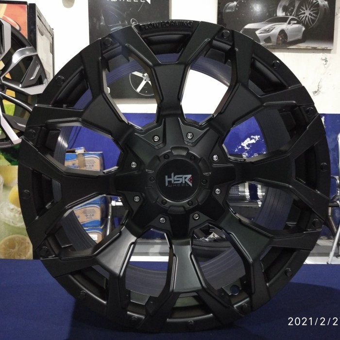 Jual Velg mobil racing offroad GOKU HSR R18 Fortuner Pajero Triton ...