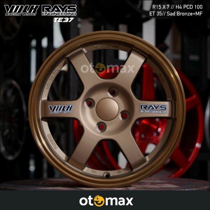 Jual Velg Mobil Volk Rays Te37 Ring 15 Sand Bronze Shopee Indonesia 4787