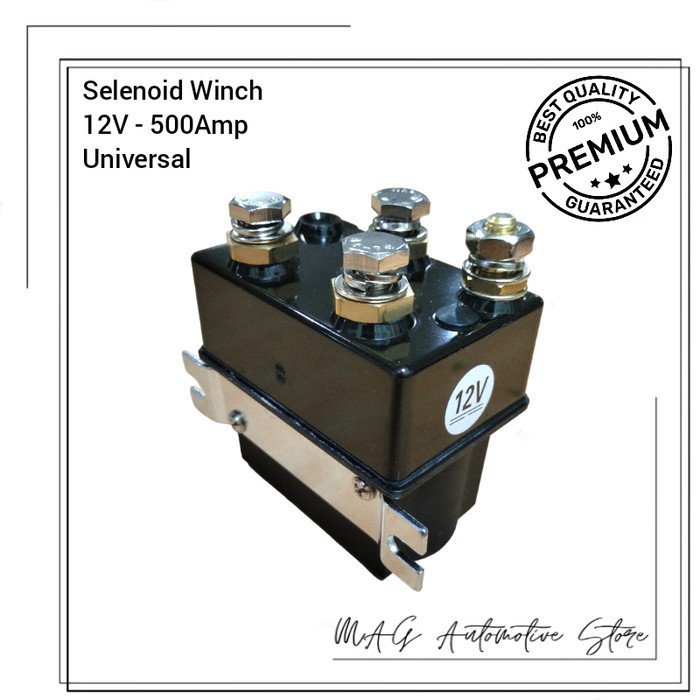 Jual SELENOID WINCH 12V / SOLENOID WINCH 12V 500AMP UNIVERSAL K01 ...