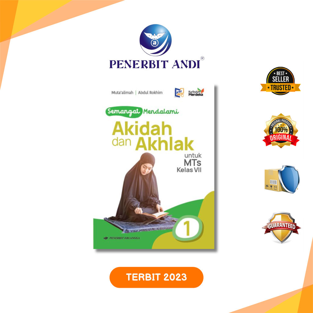 Jual Buku Pelajaran Semangat Mendalami Akidah dan Akhlak MTs Kelas 7 ...