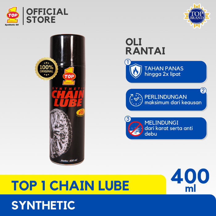 Jual OLI RANTAI SYNTHETIC CHAIN LUBE 400 ML - HONDA - YAMAHA - KAWASAKI ...