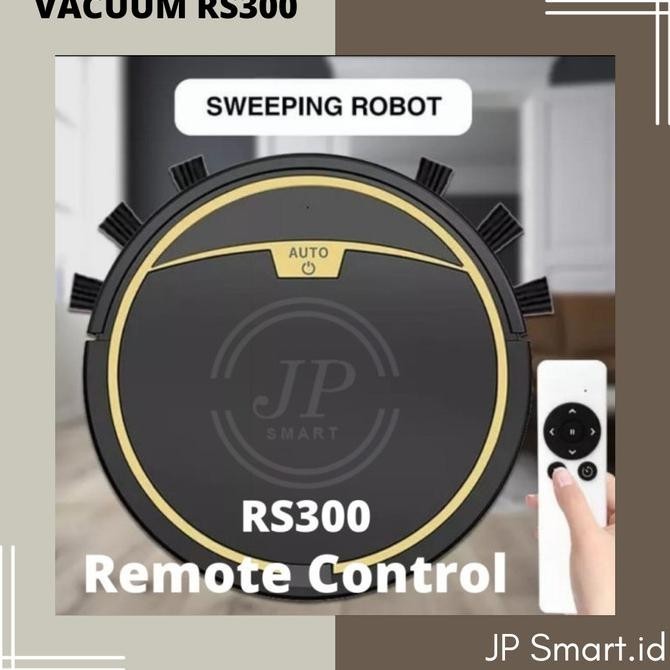 Jual RS300 Robot Vacuum Mop Auto Sweeping Sapu Pel Otomatis Remote