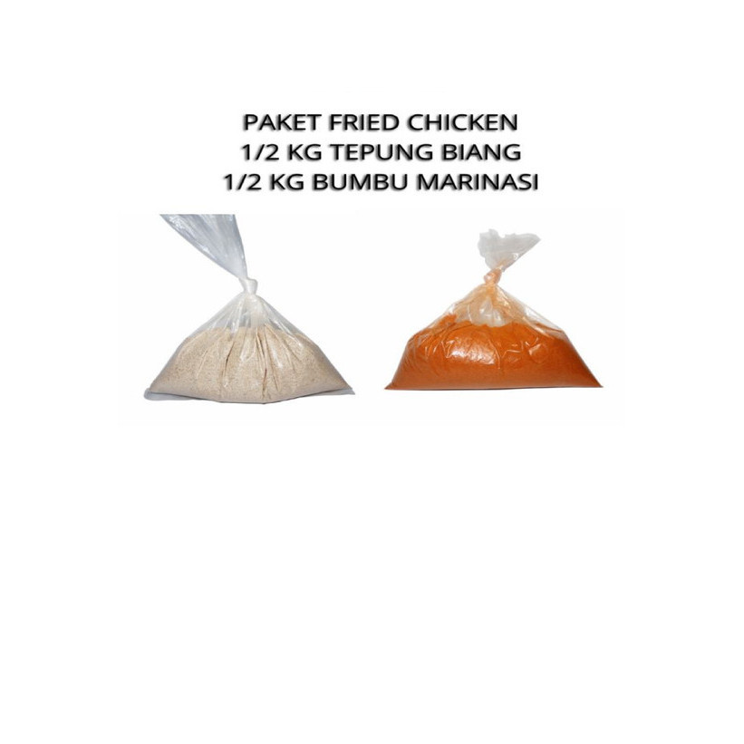 Jual Bosgil Paket Tepung Biang 1/2 Kg Dan Bumbu Marinasi 1/2 Kg Chien ...