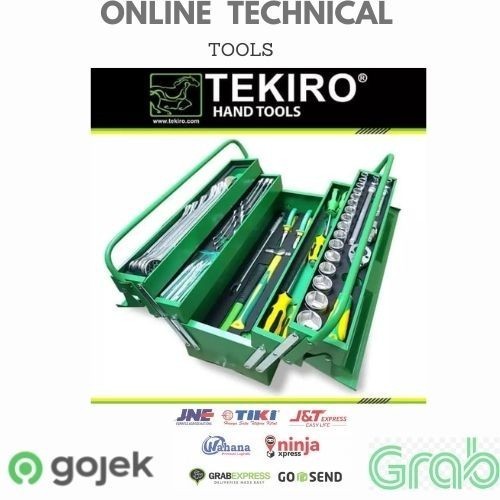 Jual Paling Baik Tekiro Tb 1651 Mechanic Mekanik Tool Kit Tool Box Set ...