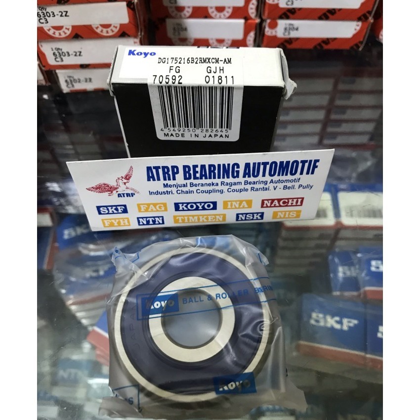 Jual BEARING ALTERNATOR DG175216 2RMX DG 175216 17X52X16 KOYO JAPAN ORI ...