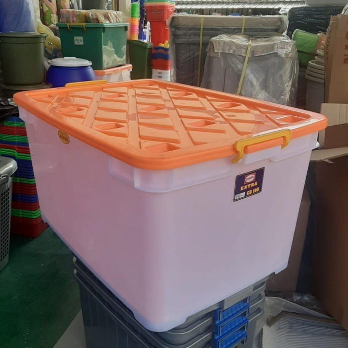 Jual Container Box Terbesar 195 Liter Extra Shinpo / Kontainer Box 195 ...