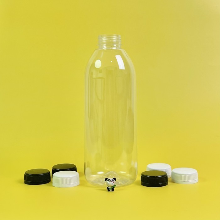 Jual Botol Plastik Kale Bulat 1L / 1 L Bal - 50 Pcs Kopi Liter Literan ...