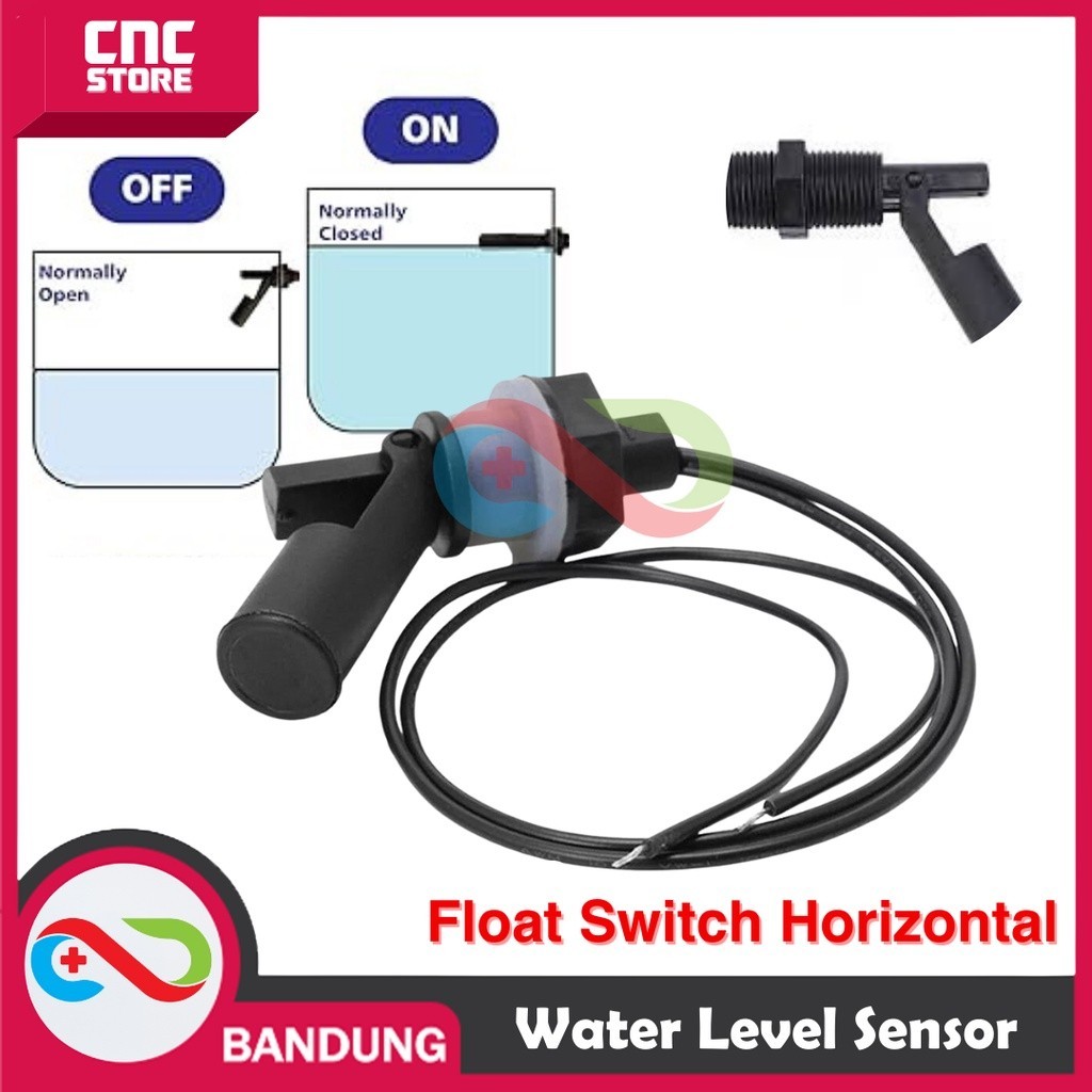 Jual SENSOR LEVEL AIR WATER LEVEL FLOAT SAKLAR PELAMPUNG AIR HORIZONTAL ...