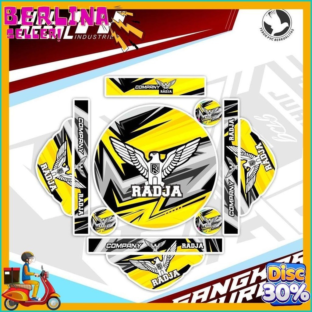 Jual Stiker Sangkar Burung Lovebird Radja Decal Tebok Love Bird Kandang ...