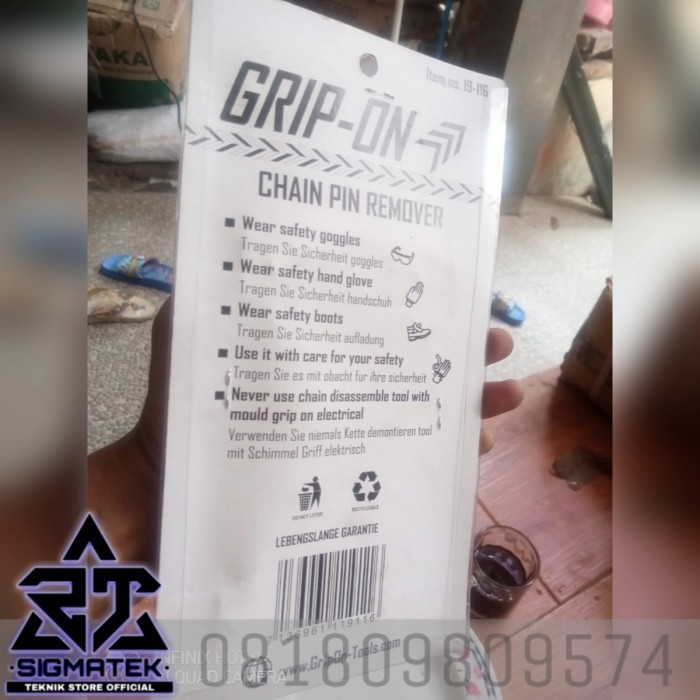 Jual Chain Pin Remover Alat Potong Rantai Motor Merek Grip On | Shopee ...