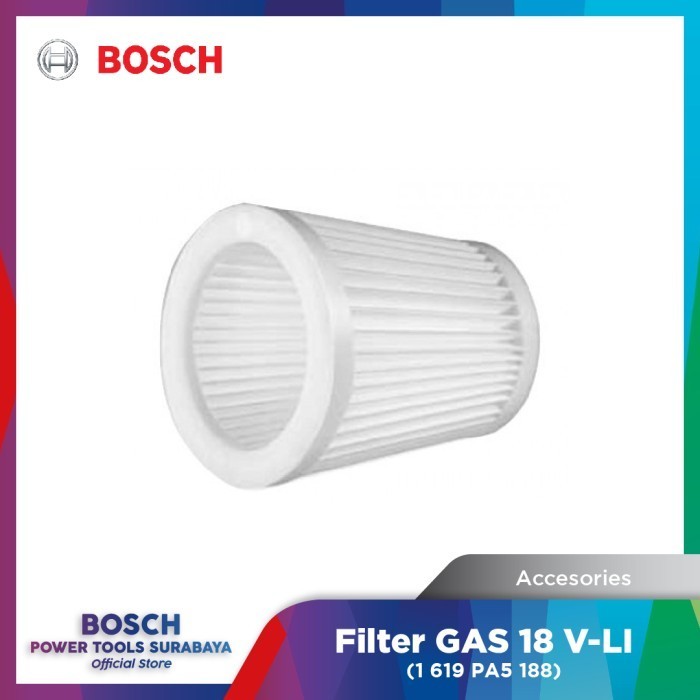 2x HEPA-Filter für Bosch GAS 14.4v, GAS 18 V-LI, PAS 18 LI ersetzt