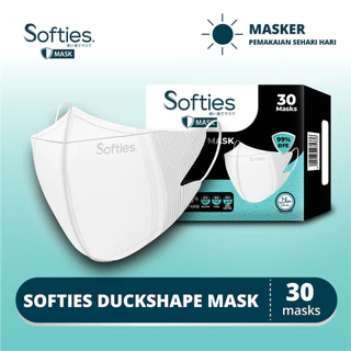 Softies Surgical Mask DuckShape isi 30s