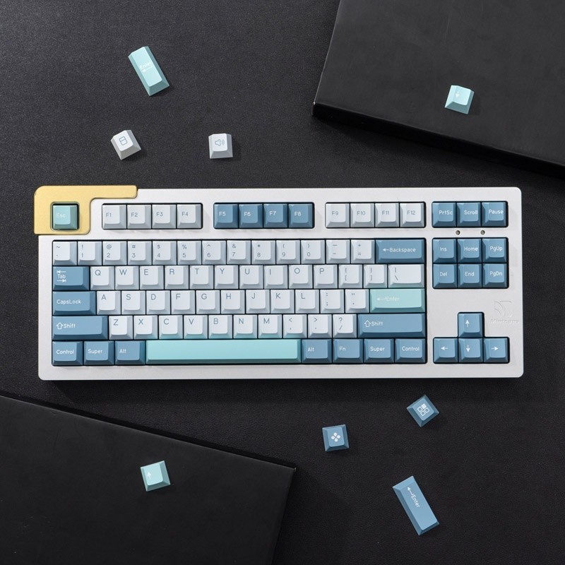 Jual Gmk Shoko Olivia 177 Keys Cherry Profile PBT Keycap Double Shot ...