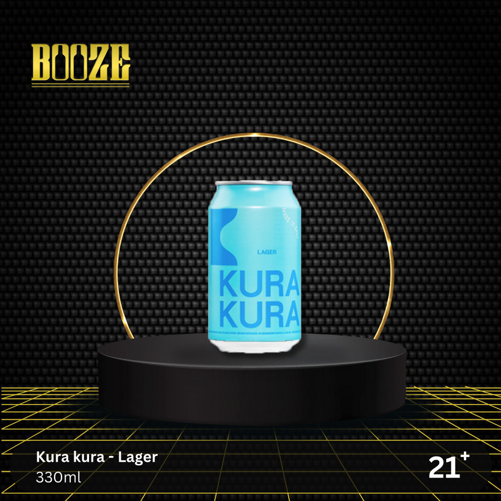 Jual Kura Kura Lager Beer 4,9% 330ml - Booze Surabaya | Shopee Indonesia