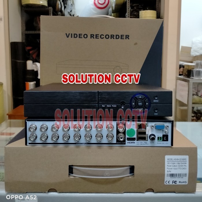 Jual Dvr Cctv Xmeye 16 Channel / Harddisk 2 Tb Langsung Pakai Dvr Cctv ...