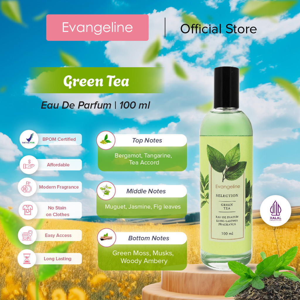 Evangeline Eau De Parfum Green Tea