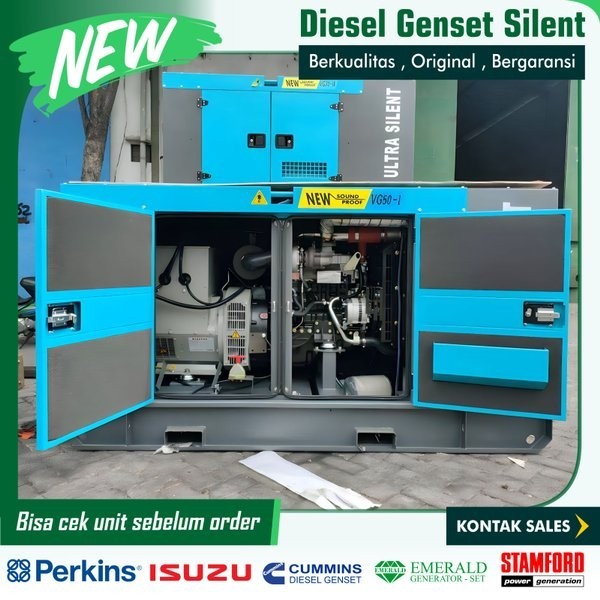 Jual Genset Silent Perkins 200 Kva - 3 Phase | Shopee Indonesia