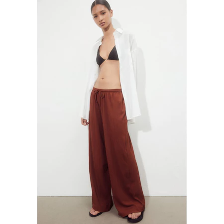 Wide pull-on Trousers