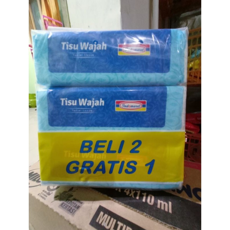 Jual Tisu Wajah Indomaret Beli 2 gratis 1 | Shopee Indonesia