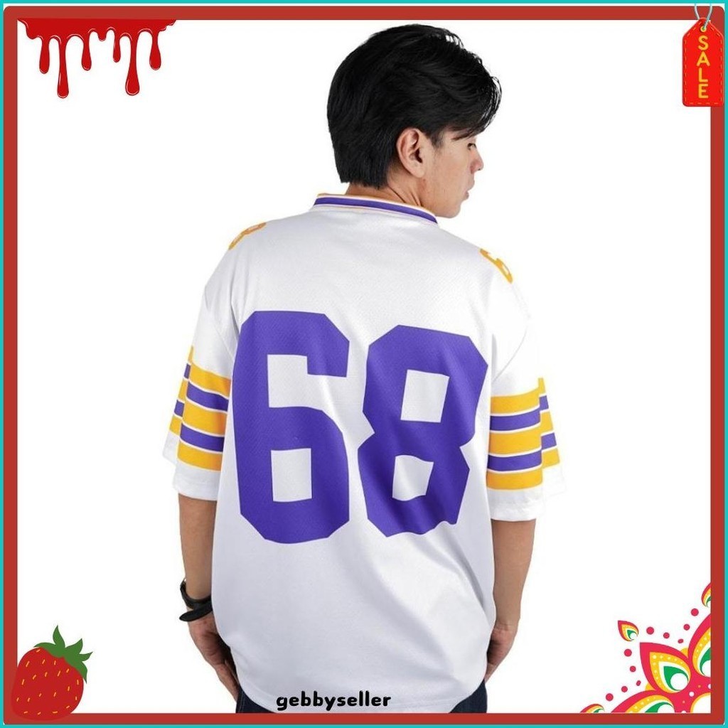 Jual Rzq / Enzo White 68 / Streetwear / Jersey / Oversize / Boxy Fit ...