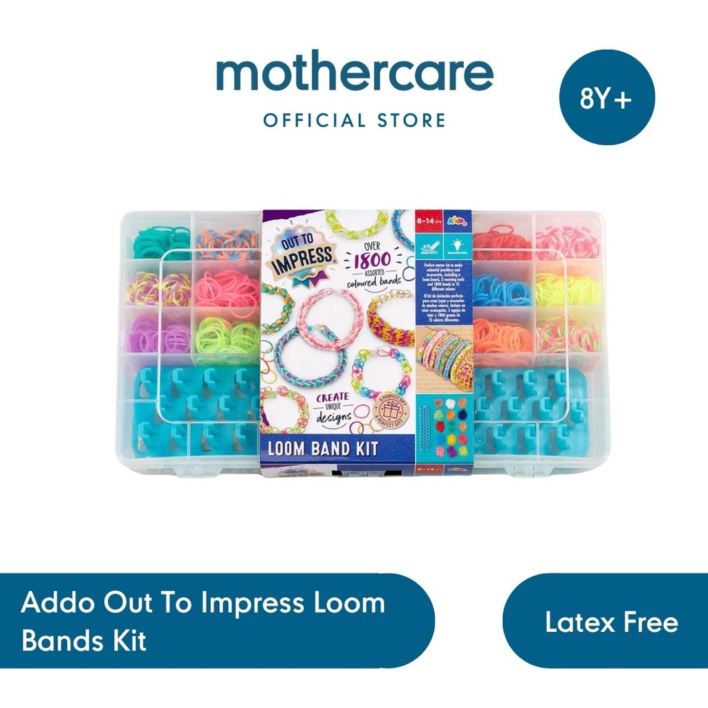 Jual Addo Out To Impress Loom Band Kit - Mainan Kreativitas DIY Anak ...