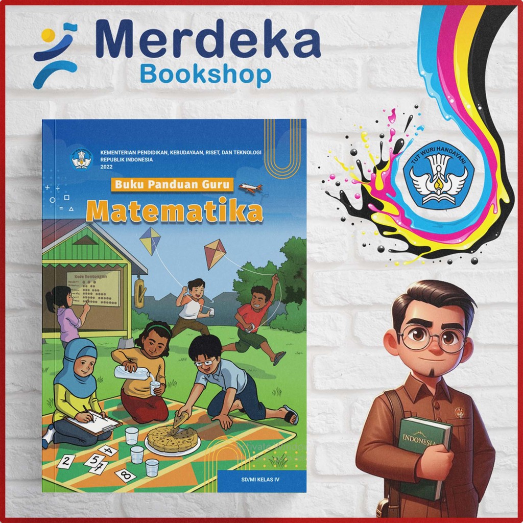 Jual Buku Panduan Guru Matematika (Baru) SD/MI Kelas 4 K. Merdeka ...