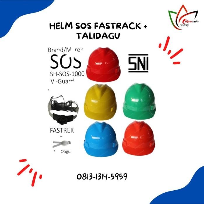 Jual Helm Safety Sos Fastrack + Talidagu Berkualitas | Shopee Indonesia