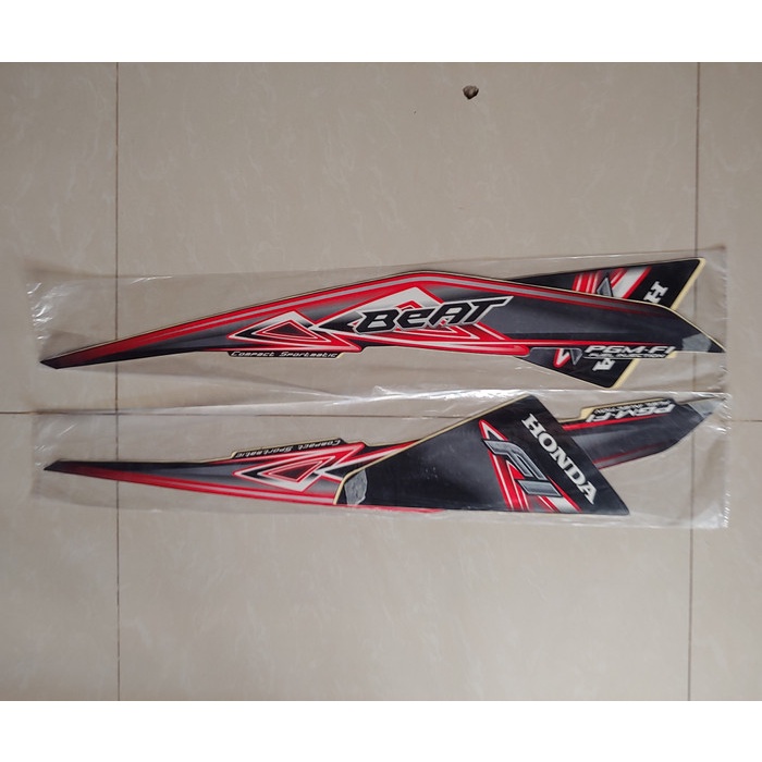 Jual Stiker Bodi And Lis Body And Striping Beat Fi 2013 Hitam Full Best