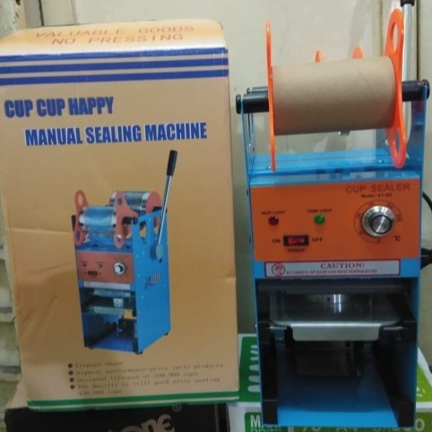 Jual Mesin Cup Sealer Eton Etd Press Gelas Plastik Sealing Machine