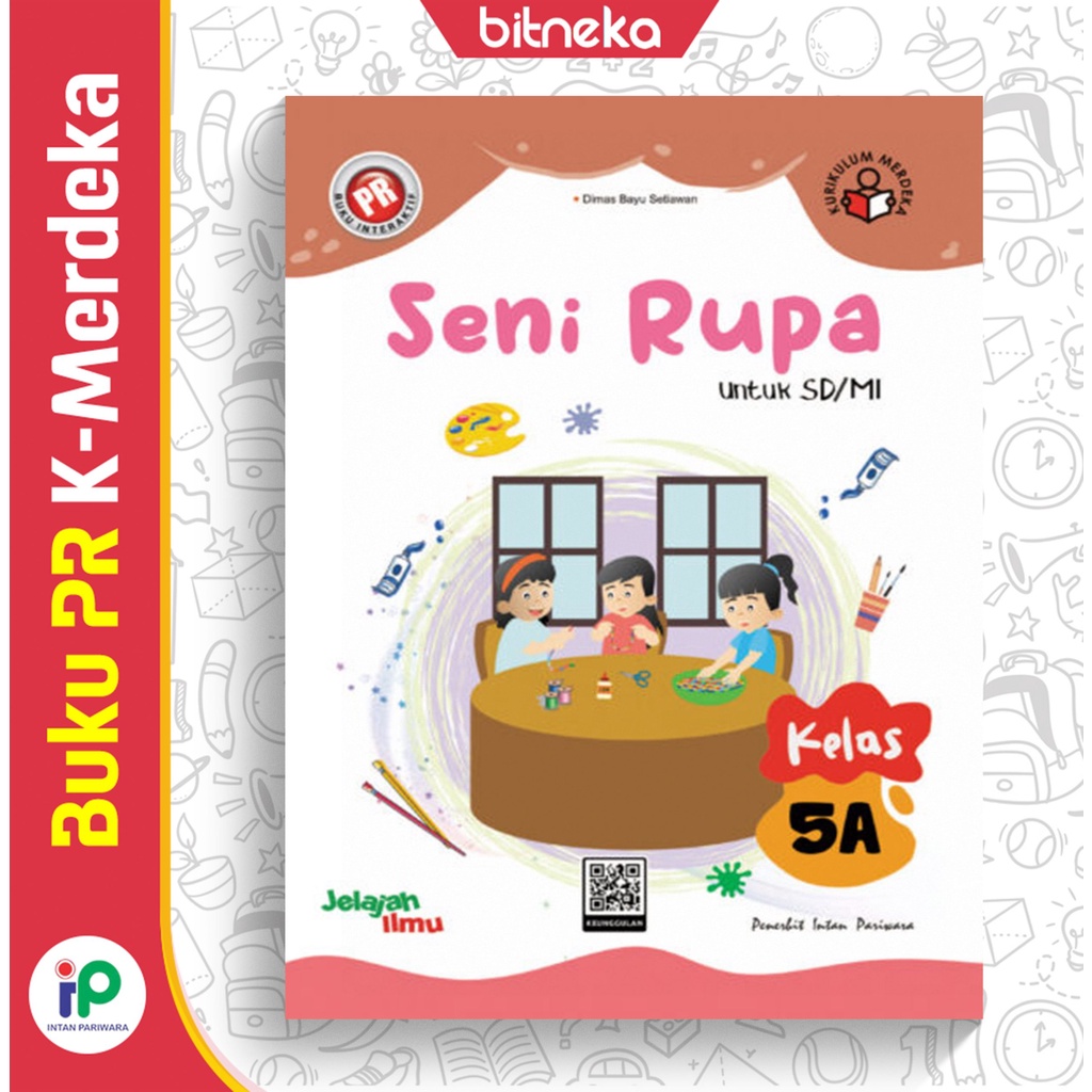 Jual Buku PR Interaktif Seni Rupa 5A SD/MI Kelas 5 Semester 1 ...