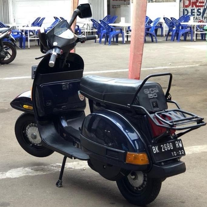 Jual Backrack rak belakang Madrid Premium Vespa PX PXE Excel super