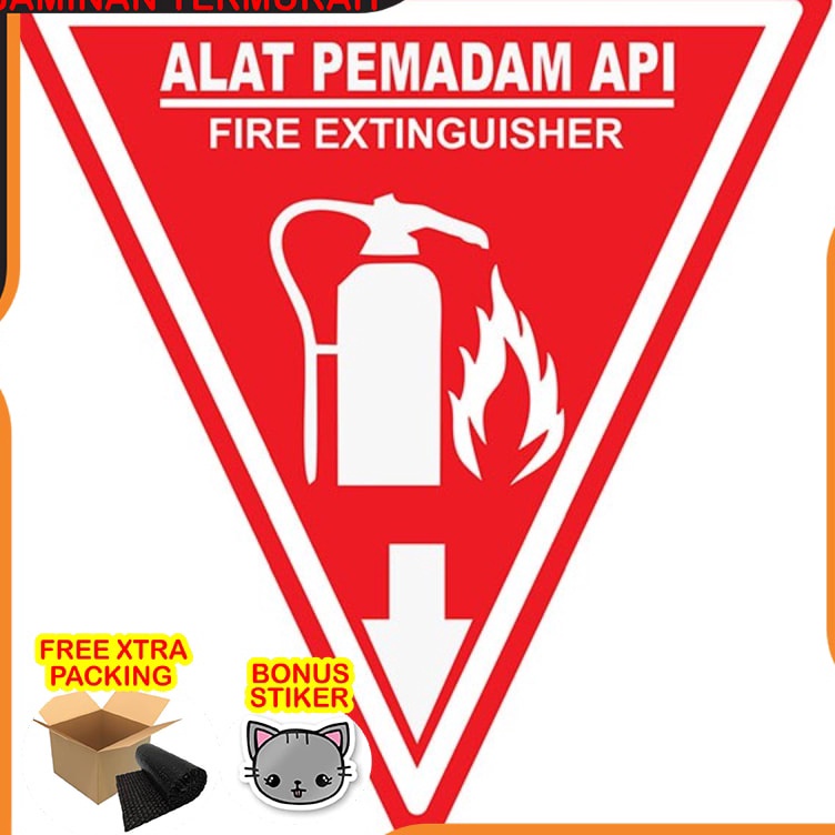 Jual Promo Promo Sign Rambu APAR 20x20cm. Plat acrylic. Rambu Alat ...