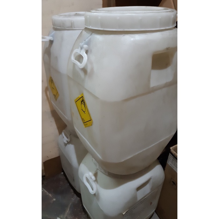 Jual Tong Kosong Kapasitas 50liter Drum Kaporit Klorin Shopee Indonesia 9416