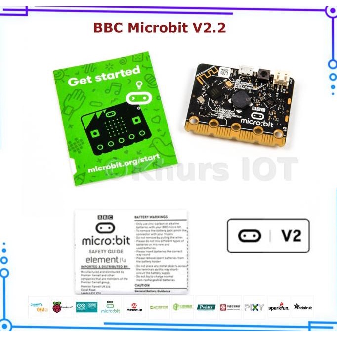 Jual BBC Microbit V2 - Micro:Bit Mainboard | Shopee Indonesia