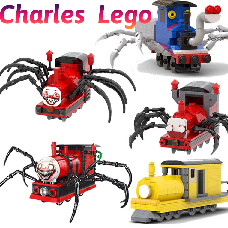 Jual Choo Choo Charles LEGO Horror Game Charles Kereta Kecil Thomas ...