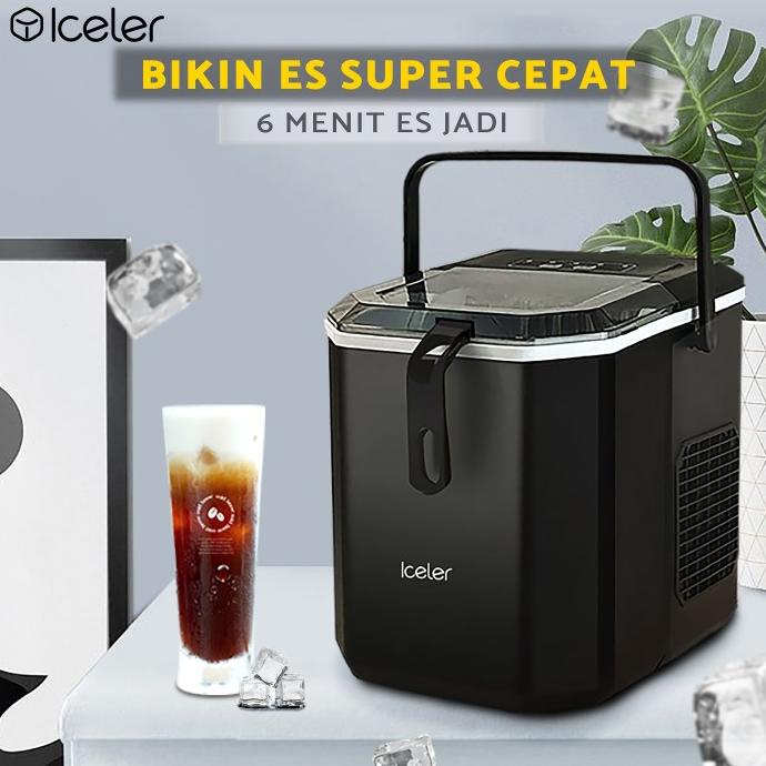 Jual Mesin es Iceler 6 menit keluar es 12kg per hari ice maker | Shopee ...